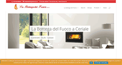 Desktop Screenshot of labottegadelfuoco.it