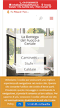 Mobile Screenshot of labottegadelfuoco.it